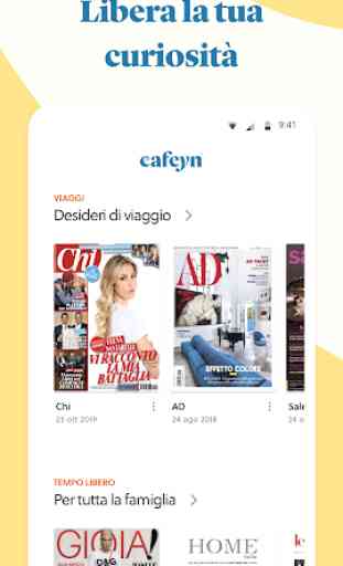 Cafeyn by LeKiosk - Attualità, Riviste, Stampa 1