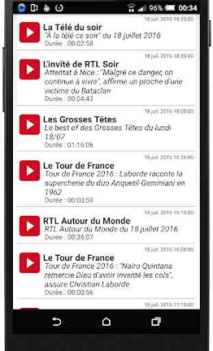Ecoutez RTL, FranceInter, FranceInfo, RMC, Europe1 4