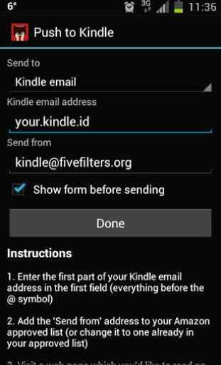 Push to Kindle by FiveFilters.org 2