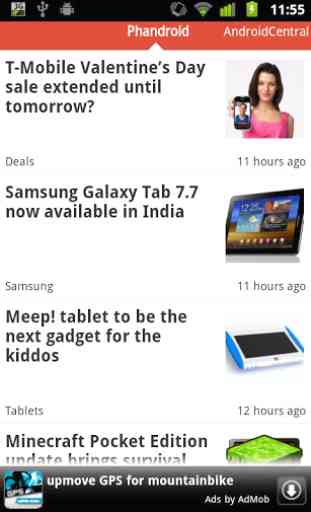 Reader for Android™ News 1
