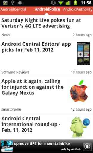 Reader for Android™ News 4