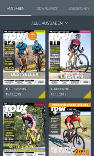 TOUR - Das Rennrad Magazin 1