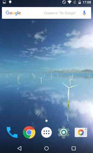Coastal Wind Farm 3D Live Wallpaper 2