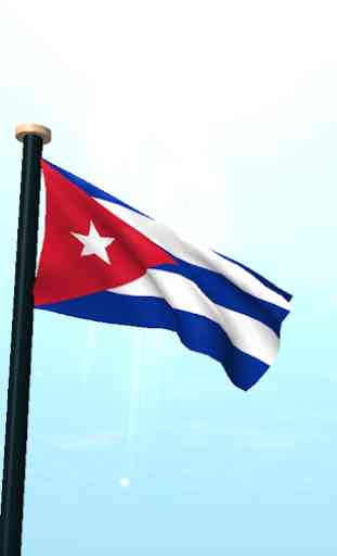 Cuba Bandiera 3D Gratis Sfondi 2