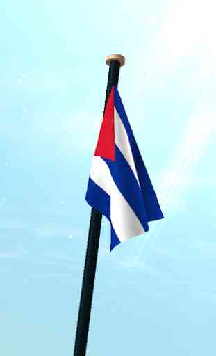Cuba Bandiera 3D Gratis Sfondi 3