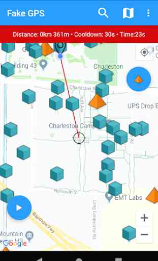 Fake GPS Joystick & Routes Go 1