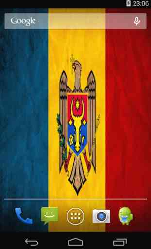 Flag of Moldova Live Wallpaper 2