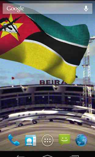 Mozambique Flag Live Wallpaper 2