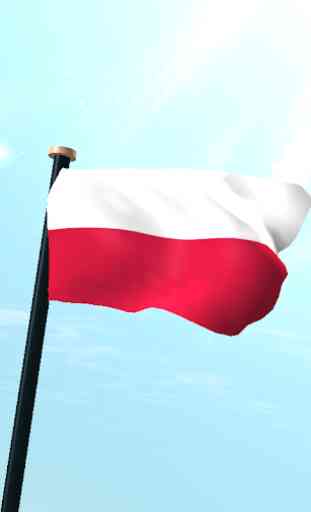 Polonia Bandiera 3D Gratis 1