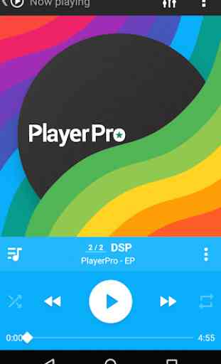 Skin for PlayerPro Clean Color 1