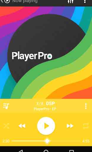 Skin for PlayerPro Clean Color 3