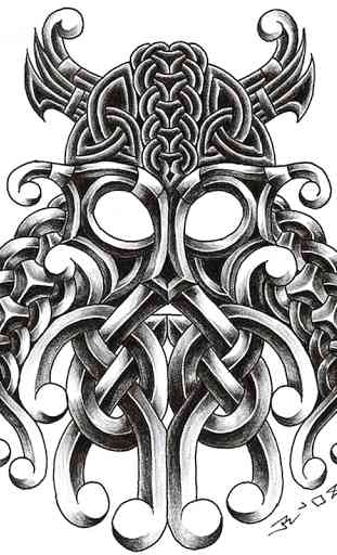 Skulls Tattoo Design Wallpaper 4