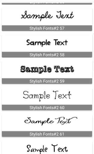 Stylish Fonts #2 3