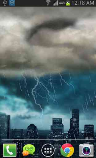 Thunderstorm Live Wallpaper 2