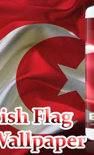 Turkish Flag Live Wallpaper 1