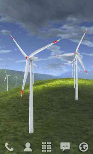 Wind Turbines 3D Live Wallpaper 1