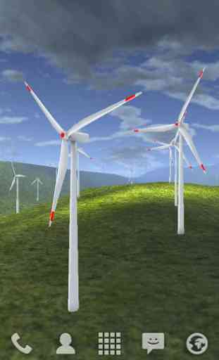 Wind Turbines 3D Live Wallpaper Free 1