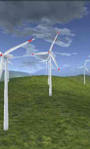 Wind Turbines 3D Live Wallpaper Free 2