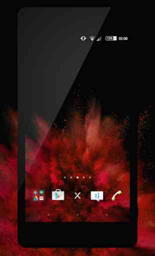 xBlack - Red Premium Theme for Xperia 1