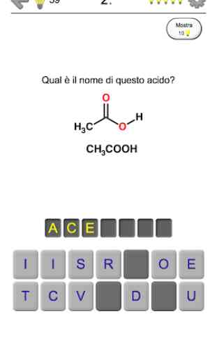 Acidi carbossilici ed esteri - Quiz di chimica 1