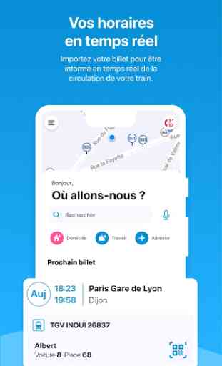 Assistant SNCF - Itinéraire, plan & info trafic 2