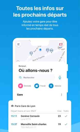 Assistant SNCF - Itinéraire, plan & info trafic 3