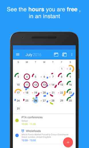 CloudCal Calendario per Android Agenda Diario 1
