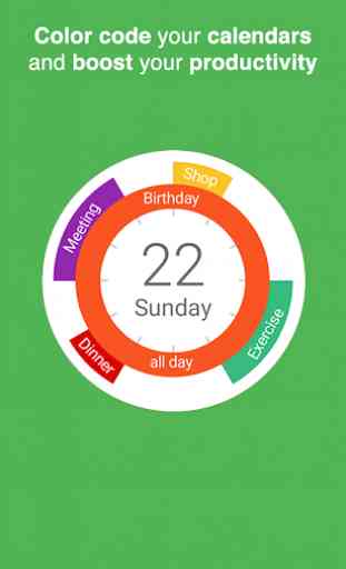 CloudCal Calendario per Android Agenda Diario 2