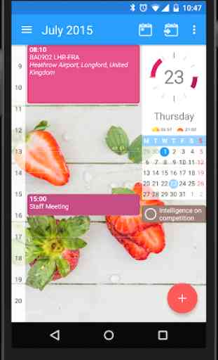 CloudCal Calendario per Android Agenda Diario 4