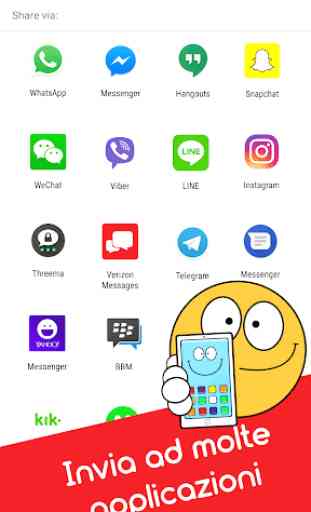 Emojidom faccine WhatsApp e smile Facebook gratis 3