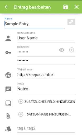 Keepass2Android Password Safe 3
