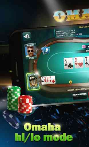 Live Poker Tables–Texas holdem and Omaha 3