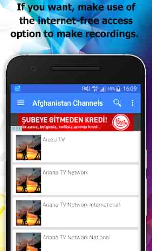 TV Afghanistan Channel Info 4