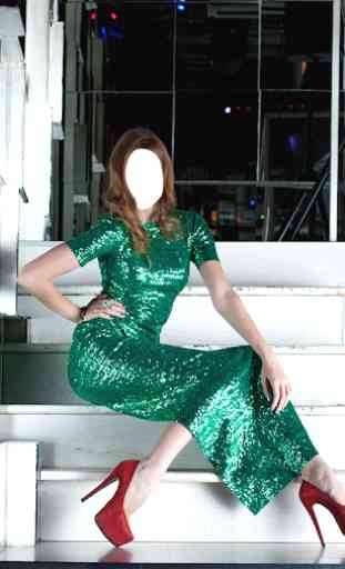 Woman Long Dress Photo Editor 4
