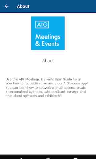 AIG Meetings & Events 4