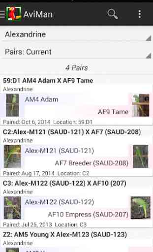 AviMan: Aviary Management App 3