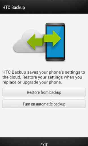 Backup HTC 1