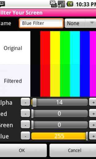 cambiare il colore di schermo 3