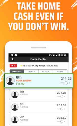 DraftKings - Daily Fantasy Sports for Cash 3