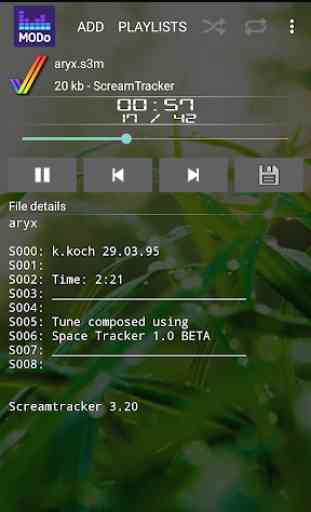 Modo - Computer Music Player 3