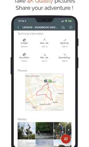 SityTrail hiking trail GPS offline IGN topo maps 2
