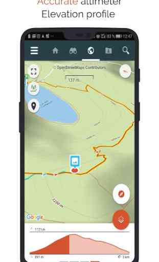 SityTrail hiking trail GPS offline IGN topo maps 3