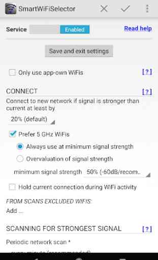 Smart WiFi Selector Trial 1