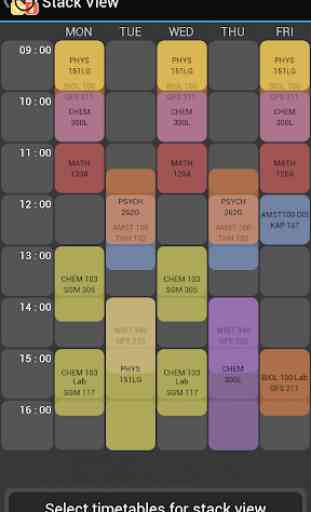 Timetable Kit - Class Schedule 4