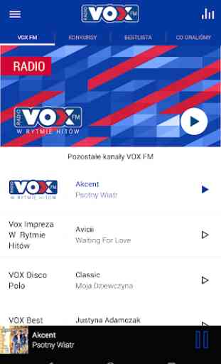 VOX FM - radio internetowe 1