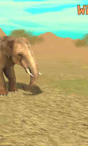 Wild Elephant Sim 3D 1