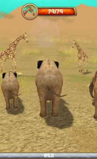 Wild Elephant Sim 3D 2