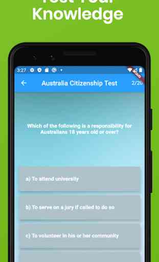 Australian Citizenship Test 3