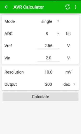 AVR Calculator 4