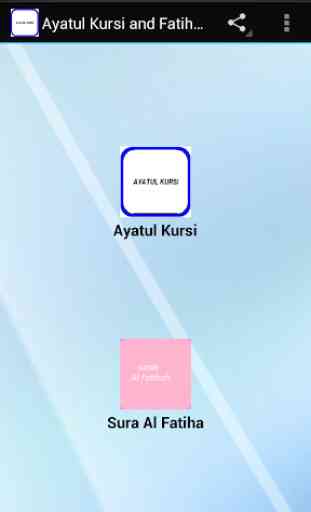 Ayatul Kursi and Fatiha MP3 1